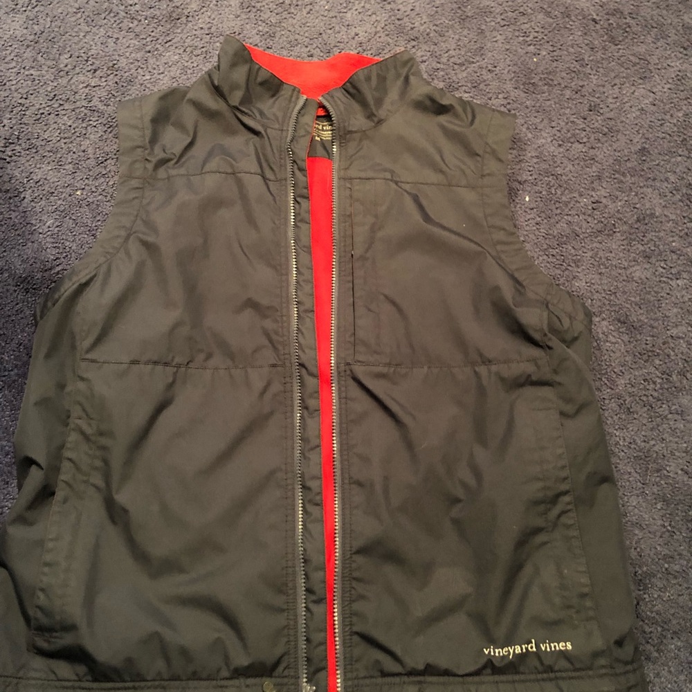 Vineyard Vines Mens Navy Vest
